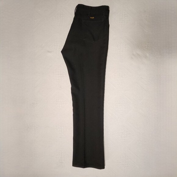 Mens Wranglers Dress Slacks in Black 38/34 - Picture 4 of 11